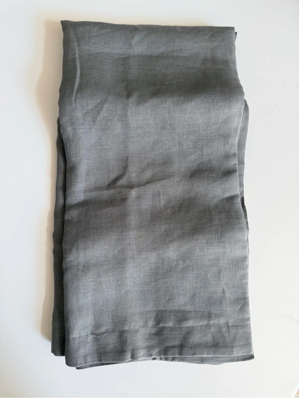 RH Gray Linen Euro Sham NWT